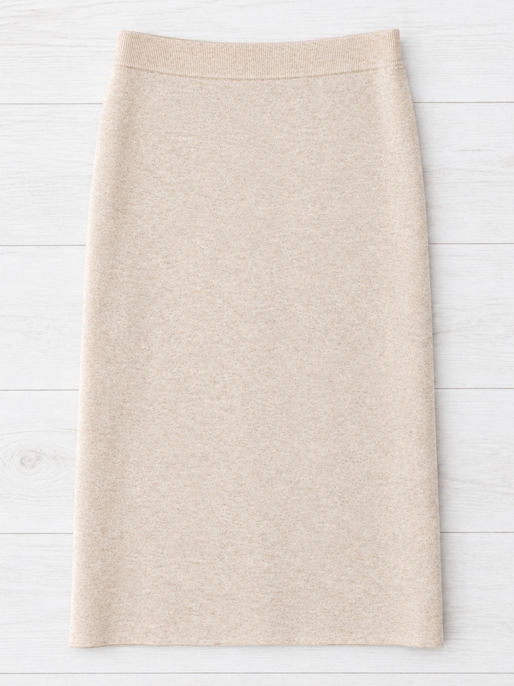 Reitmans Cream Knit Pencil Skirt - Size M
